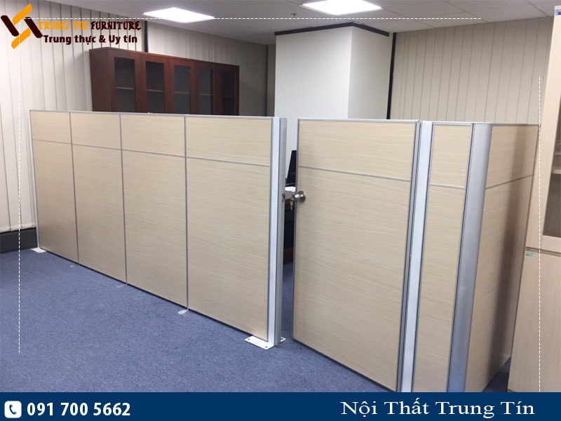 Vách ngăn văn phòng lửng VNN11 - hiện đại, giá tốt